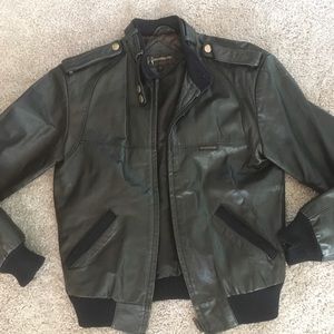 Vintage 1978 Members only Leather Jacket